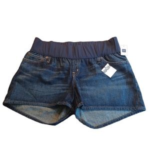 GAP 1969 AUTHENTIC SUMER SHORT MATERNITY WOMEN SIZE 32 COLOR BLUE